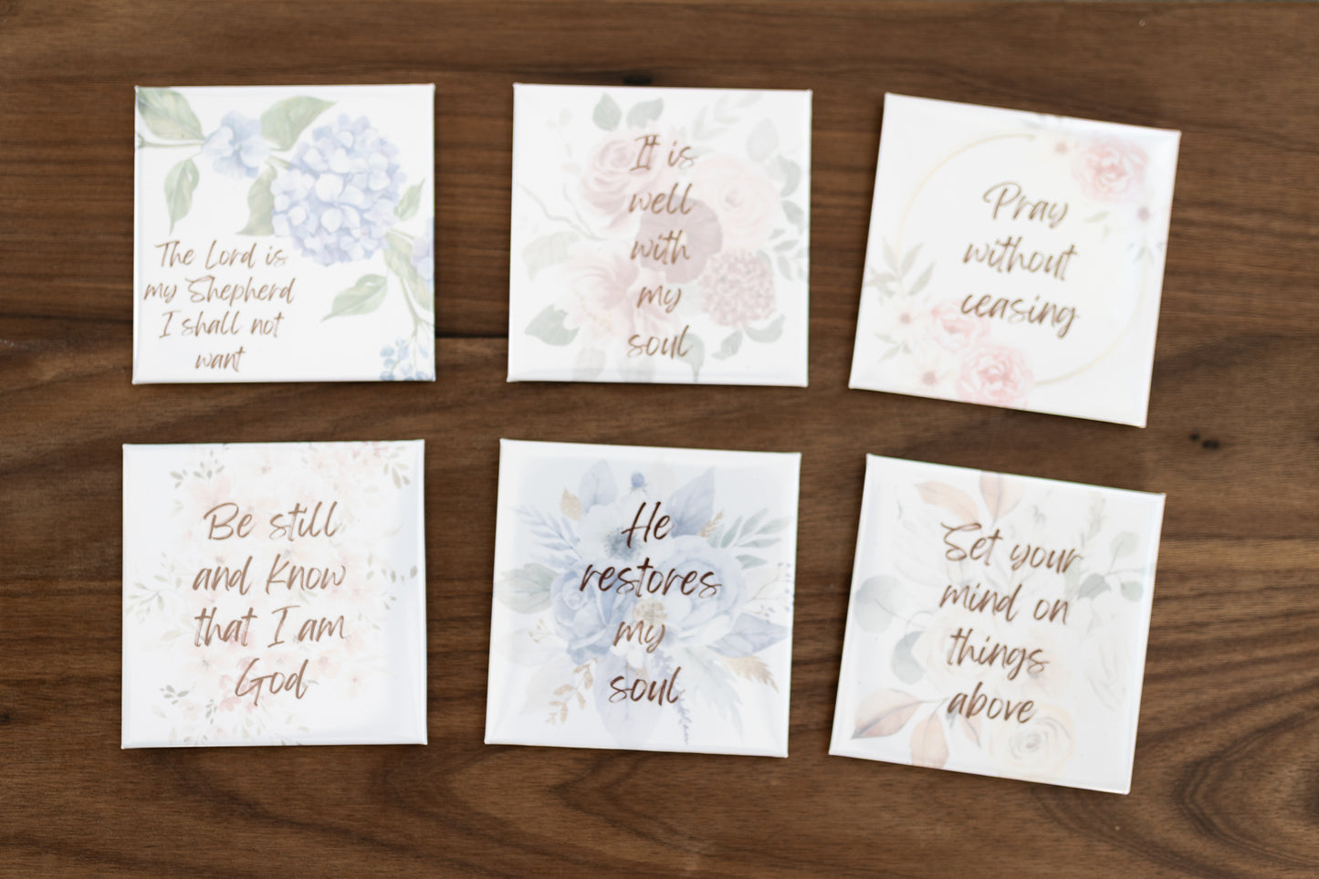 Daily Affirmation Magnets - Set of 6